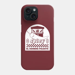 Spicy Chilli (white print) Phone Case