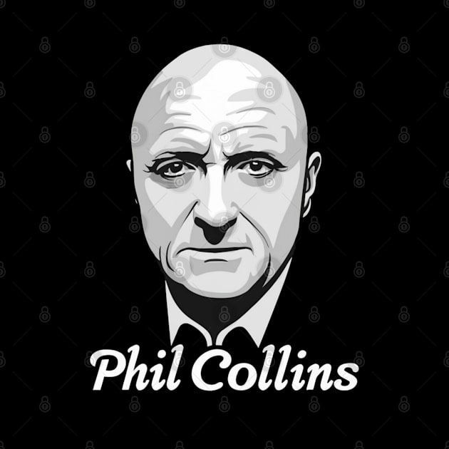 Phil Collins // Punksthetic Fan Art Design by Aldrvnd