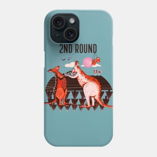 Boxer kangaroos 2nd round Phone Case