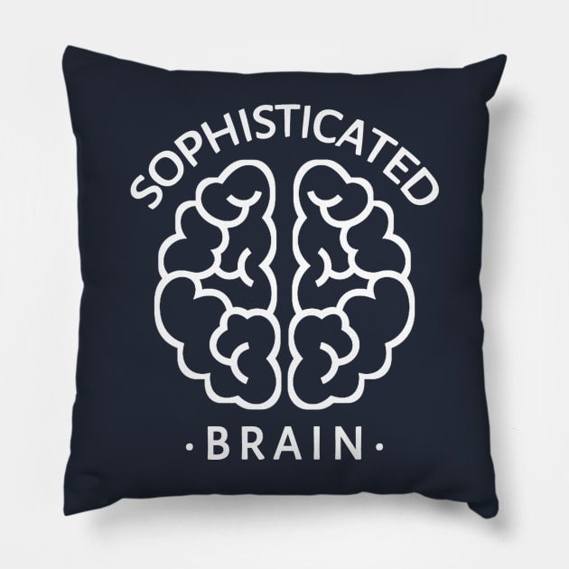 Sophisticated Brain Pillow by radeckari25