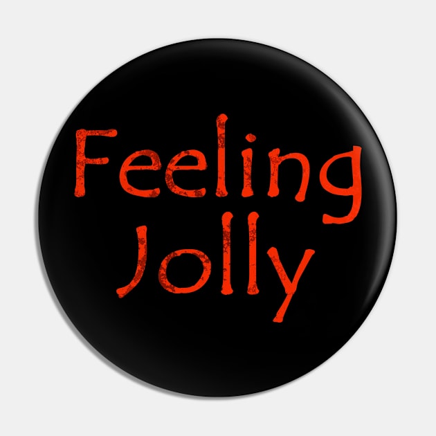 FEELING Jolly Red Pin by SartorisArt1