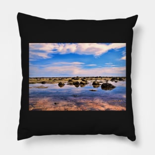 Seascape-North Sea,Scotland Pillow