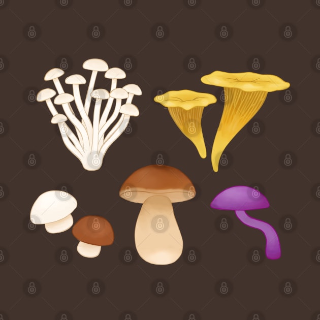 Mushrooms Collection by Snoozy