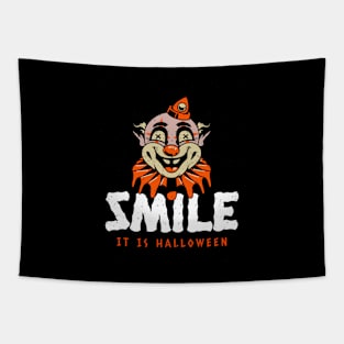 It Is Halloween , Smile Tapestry