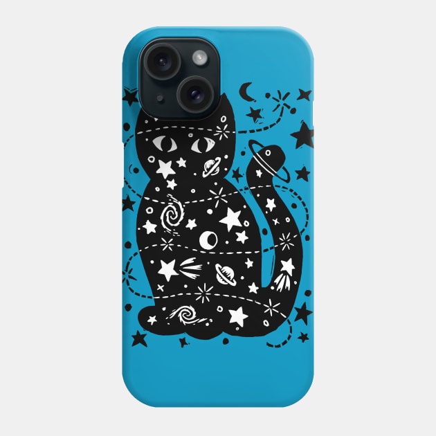 Félicette the Space Cat Phone Case by Woah there Pickle