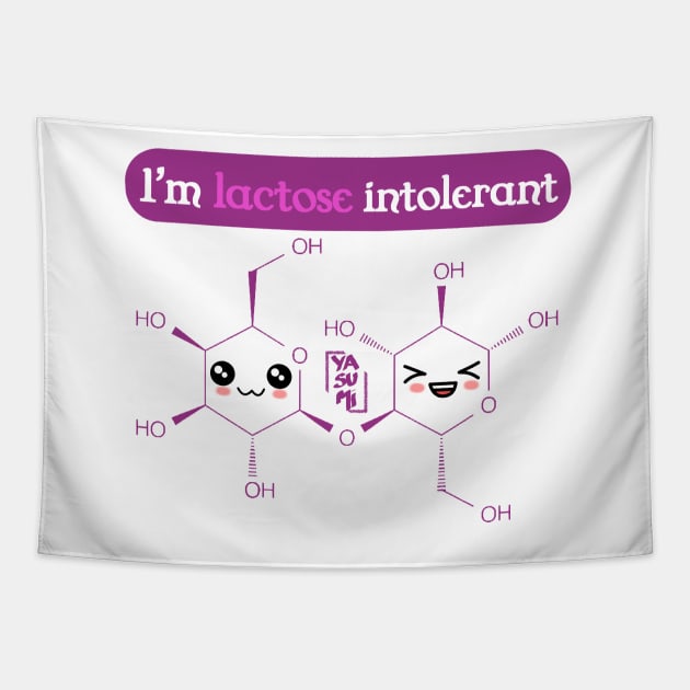 I'm lactose intolerant Tapestry by Yasumi