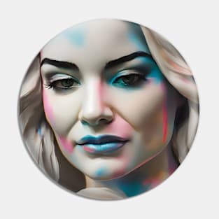 Demi Lovato`s  face Pin