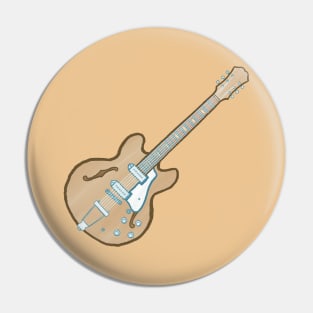 Semi acoustic guitar Pin