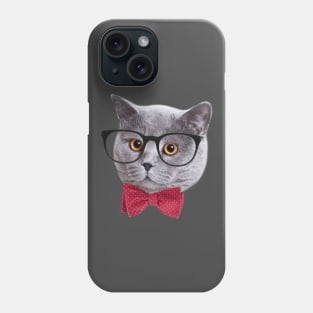 Hipster Cat Phone Case