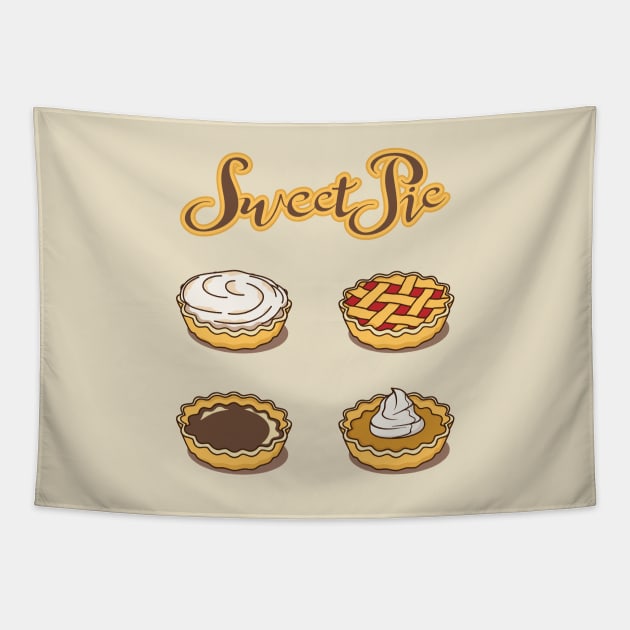 Sweet Pie Tapestry by flasix