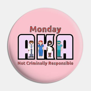 Monday for Healthcare Providers Pin