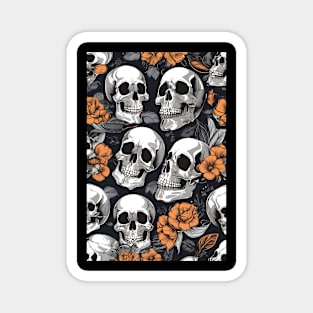 Cool Skull pattern Magnet