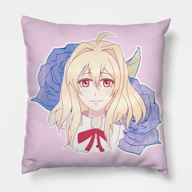 Tsumugi (IDOLiSH7) Pillow by Lilynee-