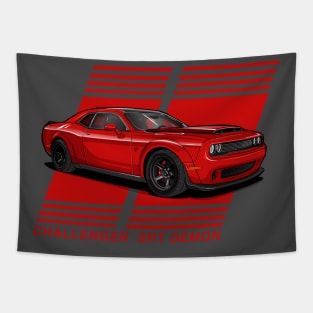 DODGE SRT Demon Tapestry