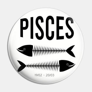 Pisces zodiac sign Pin