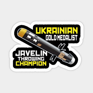 Ukrainian Gold Medalist Magnet