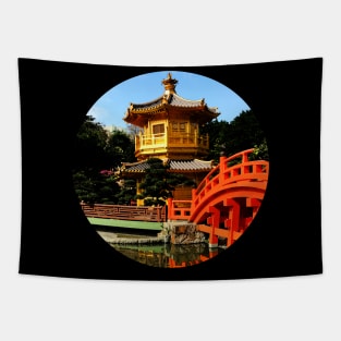 Golden Pagoda, Nan Lian Garden, Hong Kong Tapestry