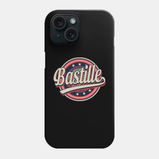 Graphic Aesthetic Bastille Proud Name Circle Vintage Art Phone Case