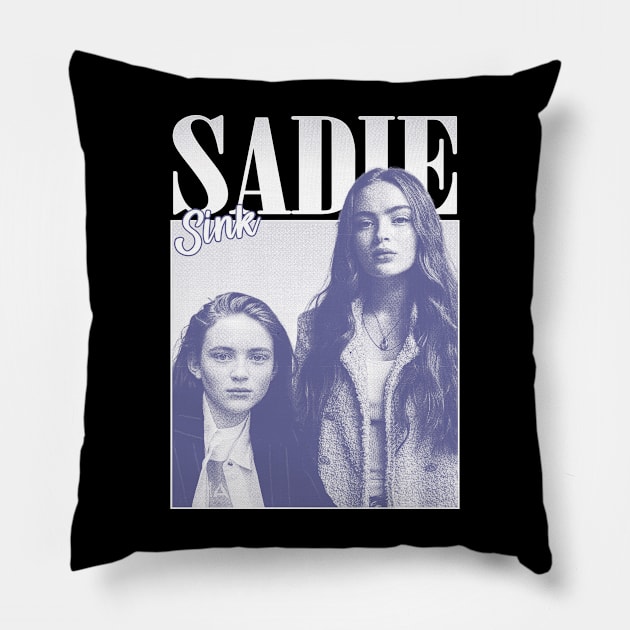 Sadie Sink Pillow by Fewclipclop