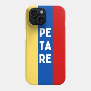 Petare City in Venezuelan Flag Colors Vertical Phone Case