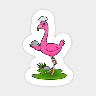 Flamingo Cook Platter Magnet