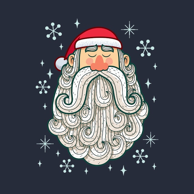 Santa Portrait by Malchev