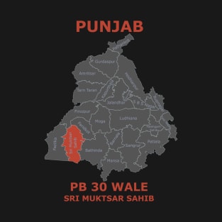 PB 30 Wale Muktsar Sahib T-Shirt