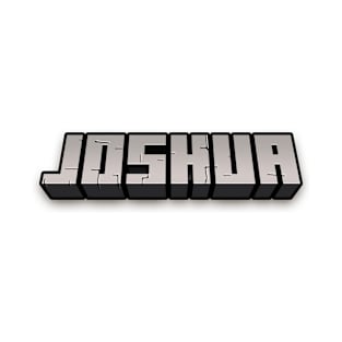 Joshua - Custom Minecraft Nametag T-Shirt
