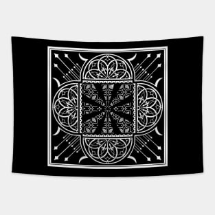 Arch Window Kaleidoscope I - Sunweaver Tapestry