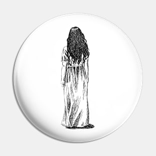 Woman Image Pin