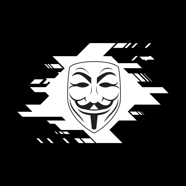 Anonymous (white version) by Wolfano