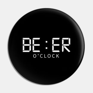 Beer o'clock Pin