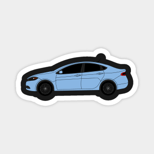 Dodge Dart Winter Chill Sticker Magnet