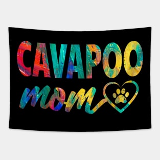 Cavapoo Mom Tapestry