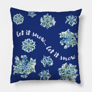 Let it snow, let it snow Pillow