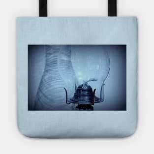 Oil Lamp & Shadows Tote