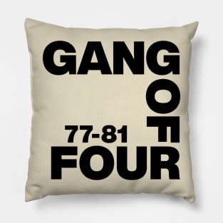 GANG OF FOUR 77-81 CLEAN Pillow