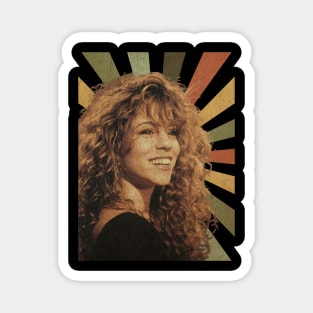 Mariah Carey  retro vintage Magnet