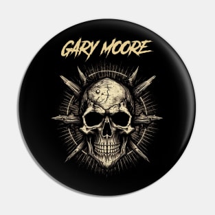 GARY MOORE MERCH VTG Pin