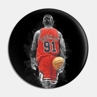 Dennis Rodman Pin