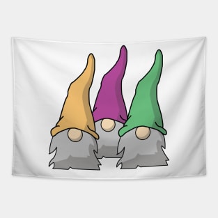 Minimalist Scandinavian Gnomes Tapestry