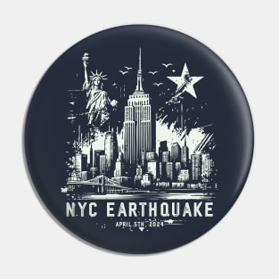 NYC Earthquake - April 5th, 2024 Pin