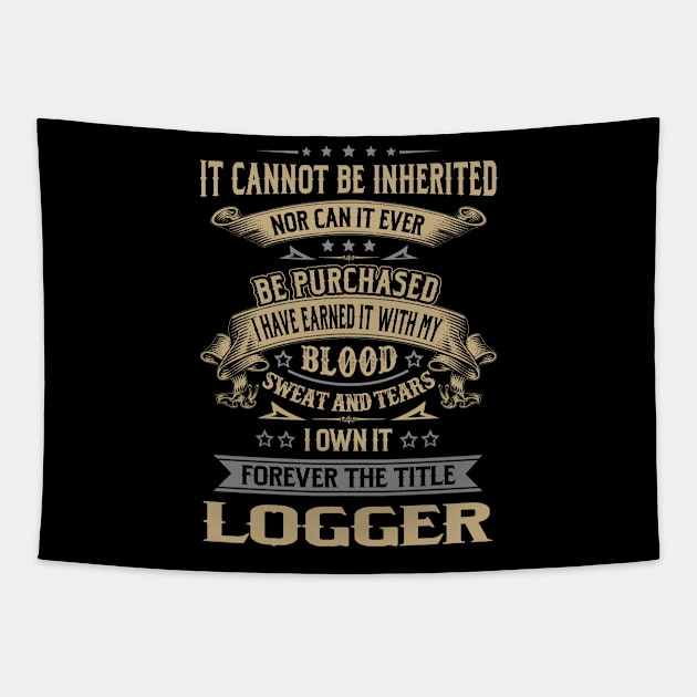 Forever the Title Logger Tapestry by Shoes