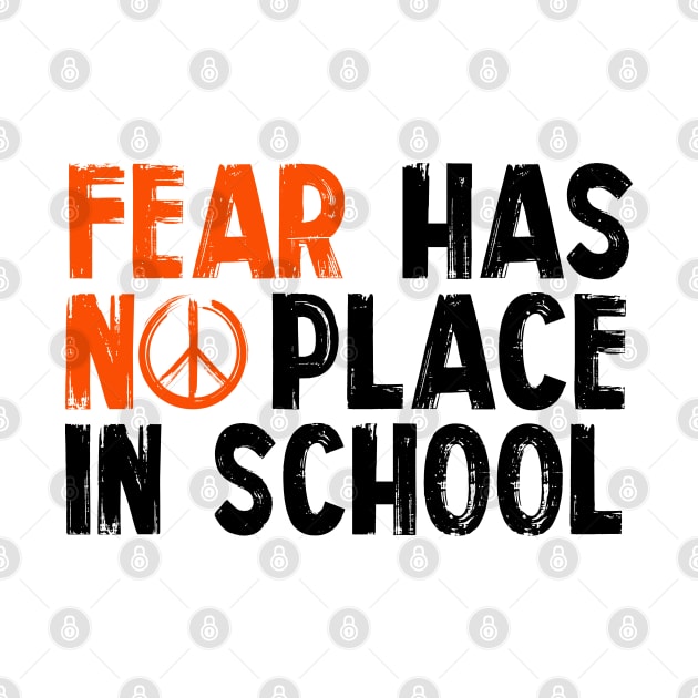 Anti Gun Fear Has No Place In School End Gun Violence by nikolay