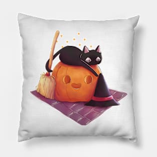 Halloween Kitty Pillow