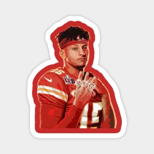 Kansas City Chiefs - Patrick Mahomes 15 Magnet