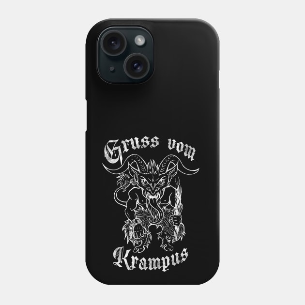 Krampus 2023 - W Phone Case by Hyena Arts