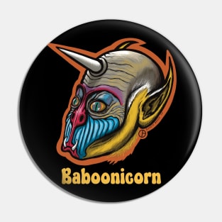 Baboonicorn Pin