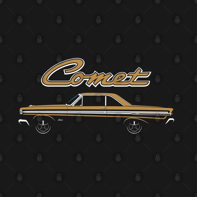 Gold 1964 Comet Caliente by BriteDesign