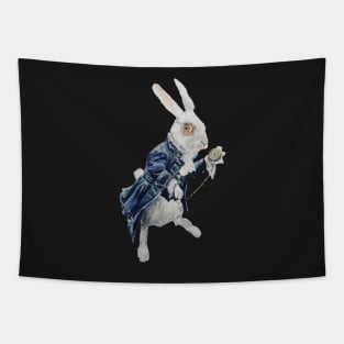 White Rabbit Alice In Wonderland Tapestry